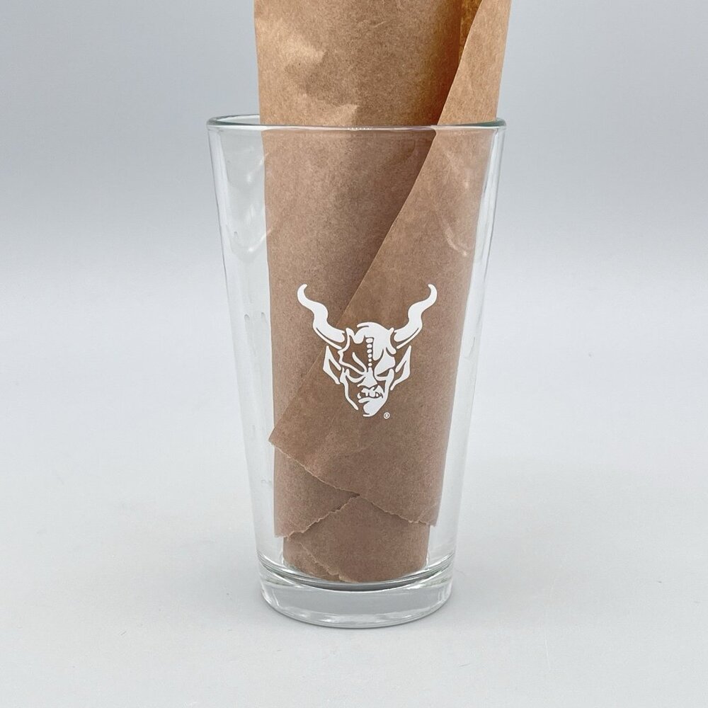Stone Brewing Stone IPA Fanatic Logo 16 Oz. Pint Beer Glass California - Picture 3 of 5